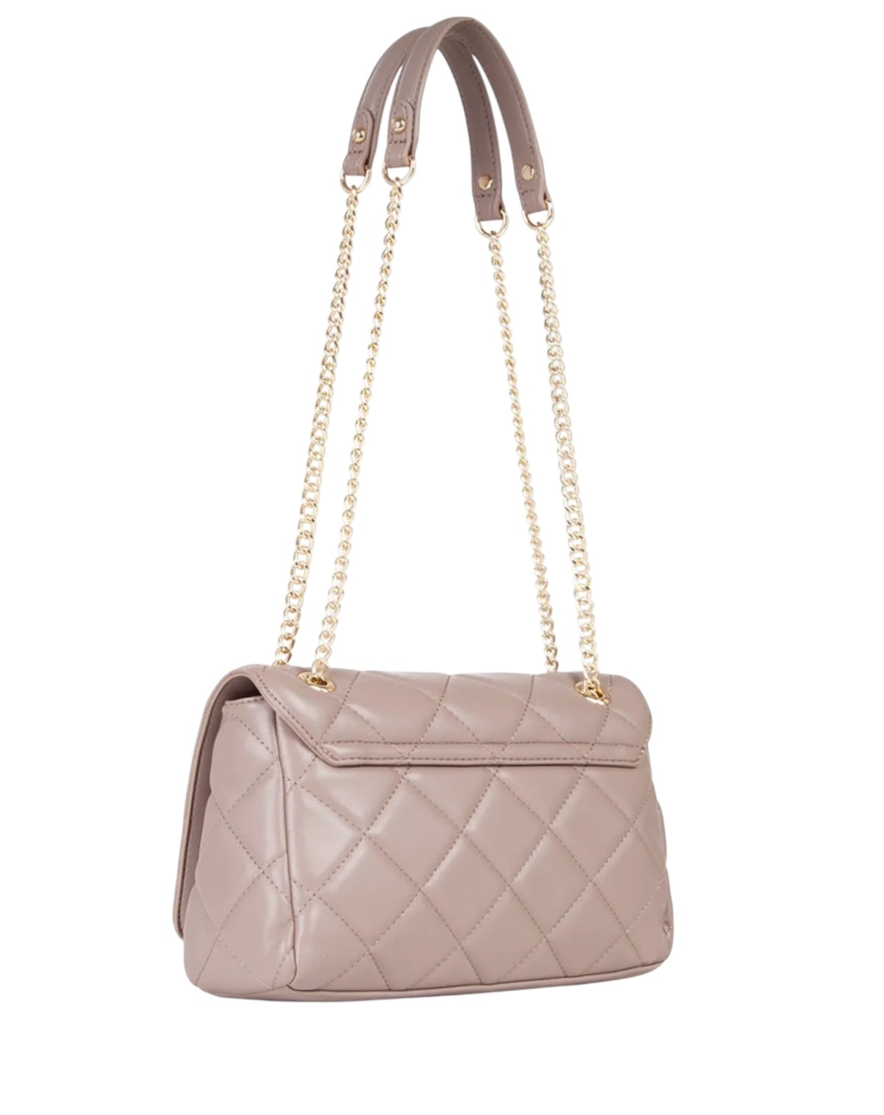 WOMEN'S VALENTINO QUILTED TAUPE TOTE BAG