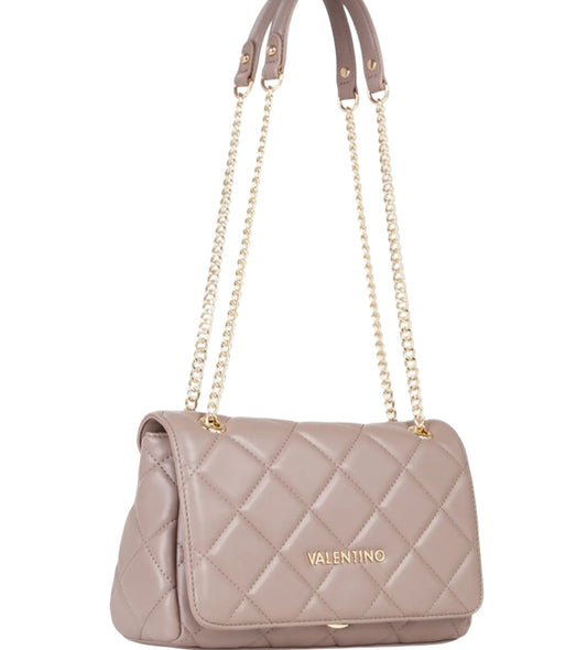 WOMEN'S VALENTINO QUILTED TAUPE TOTE BAG